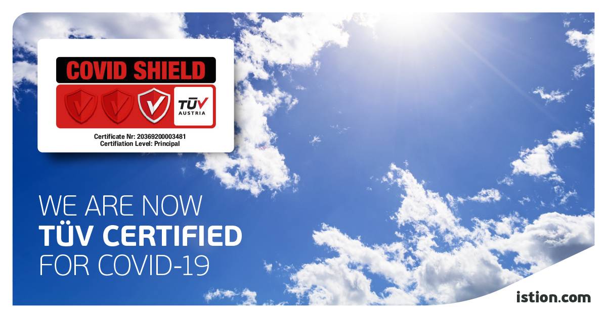 T&Uuml;V Certifies Covid-19 Shield Operation &amp; Management by Istion Yachting