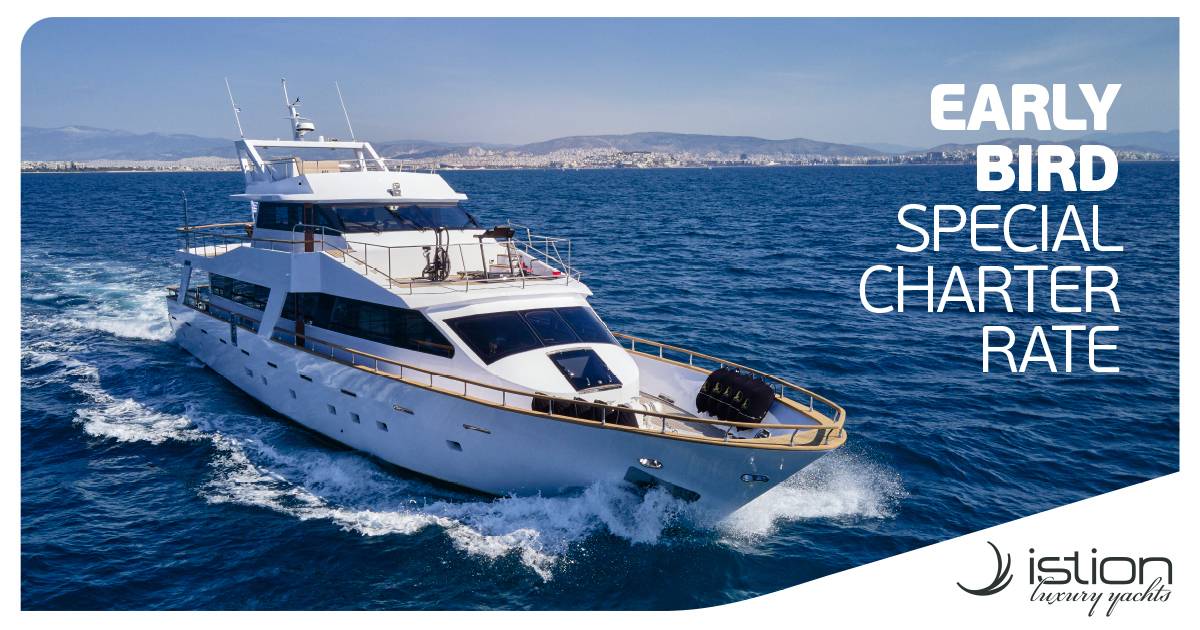 M/Y Wide Liberty&nbsp;- Early Bird Special Charter Rate