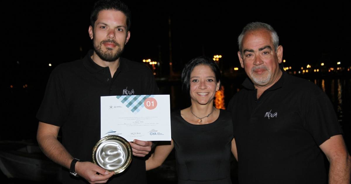 Stelios Petsas, Chef of S/C NOVA takes 1st place in MEDYS 2015 Chef's competition